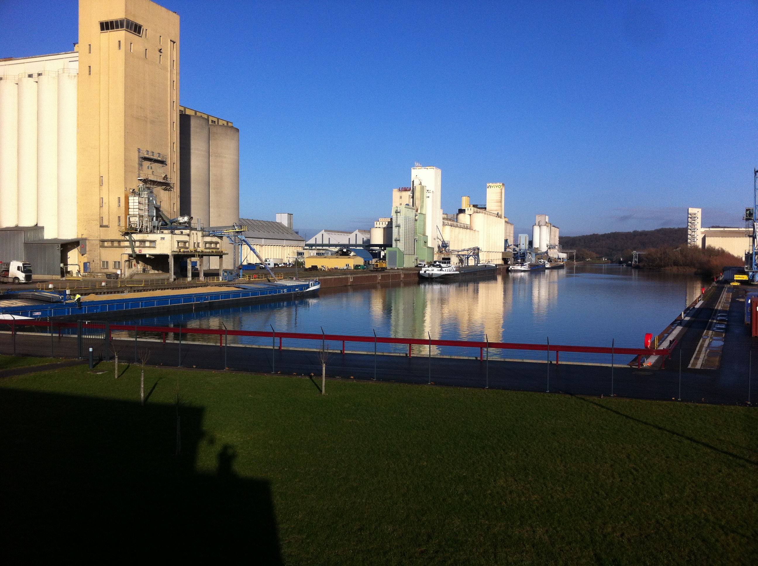 Port de Metz : 9 M€ investis par Soufflet pour un nouveau silo