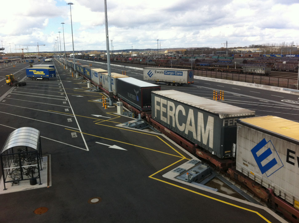 Nouvelle autoroute ferroviaire entre Barcelone et Bettembourg
