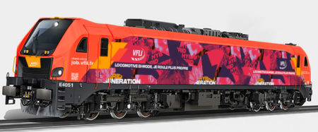 Locomotive hybride Stadler Eurodual de VFLI