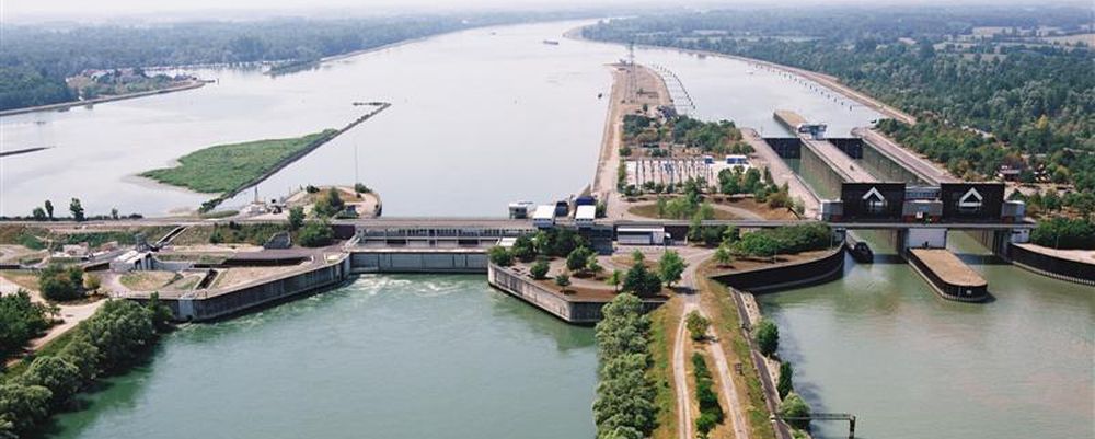 Réouverture 24 h / 24 des écluses sur le Rhin