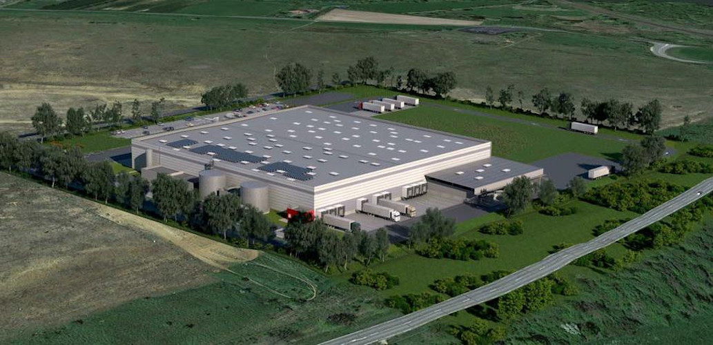 Construction d’une plateforme logistique pour Colruyt près de Toul