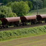 Train de fret ; Photo : Arnaud Bouissou / Terra