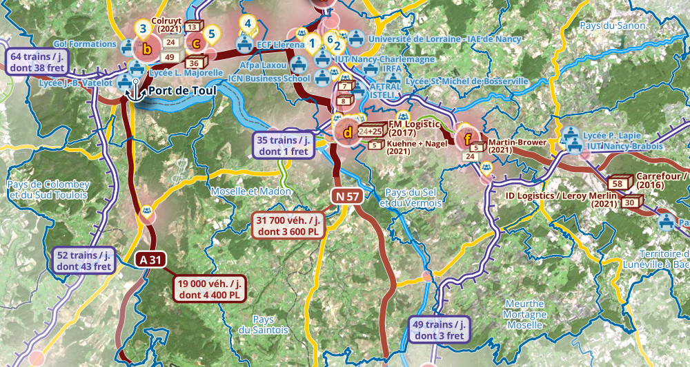 Publication de Chiffres clés à l’échelle de territoires infra-départementaux